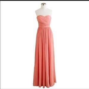 J.Crew bridesmaid dress. Re-poshing. Too small.